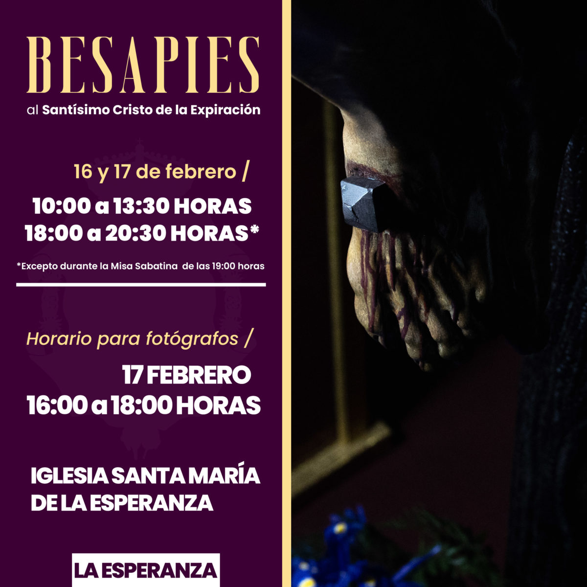 Besapi S Al Stmo Cristo De La Expiraci N Hermandad Esperanza De Huelva