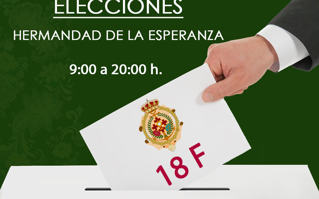 ELECCIONES HERMANDAD DE LA ESPERANZA