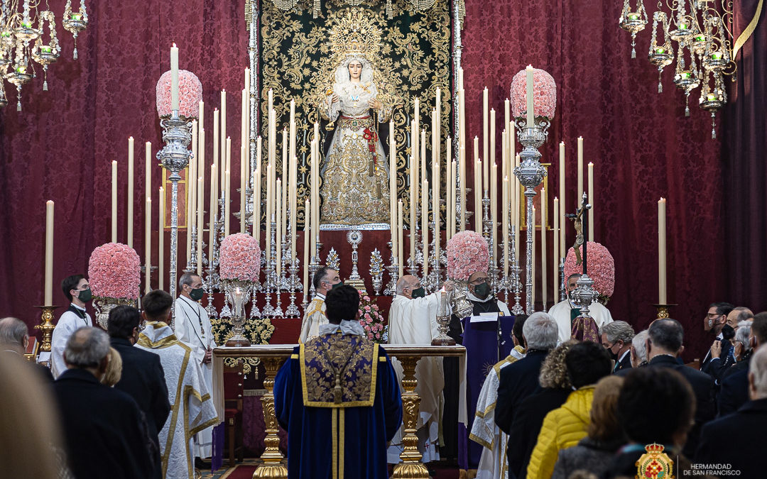 FOTOGRAFÍAS FUNCIÓN PRINCIPAL DE INSTITUTO A NTRA. SRA. DE LA ESPERANZA CORONADA