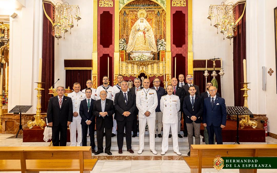 VISITA INSTITUCIONAL DEL EXCMO. SR. ALMIRANTE JEFE DEL ESTADO MAYOR DE LA FLOTA D. IGNACIO VILLANUEVA SERRANO.