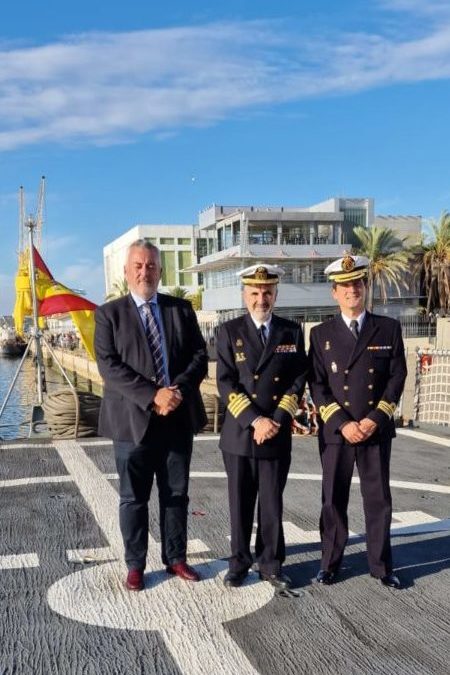 VISITA INSTITUCIONAL AL PATRULLERO SERVIOLA