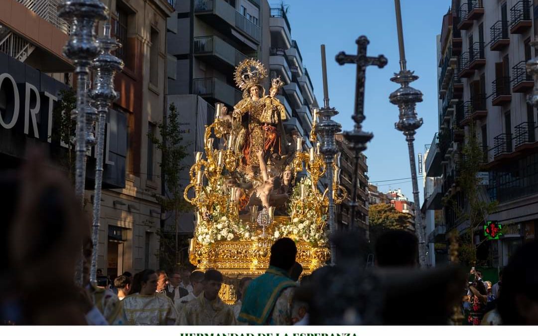 REPRESENTACIÓN EN LA PROCESIÓN HERMANDAD DEL CARMEN