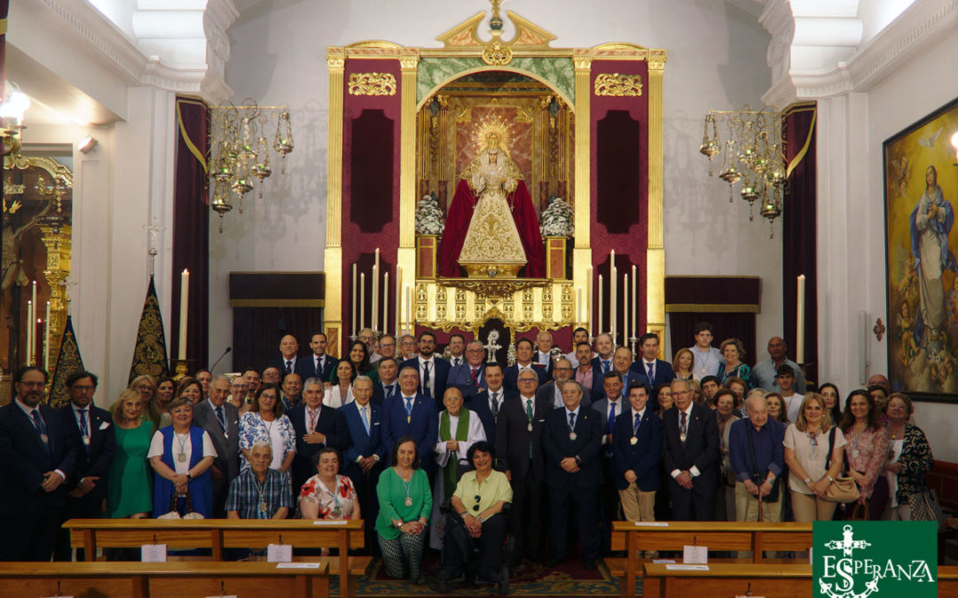 PEREGRINACIÓN DE LA HERMANDAD DE LA CINTA POR EL JUBILEO