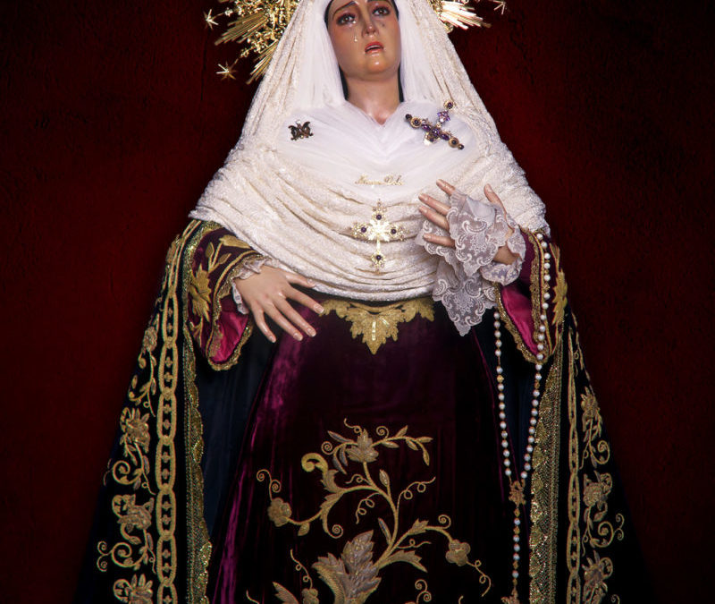 RETABLO CERÁMICO PARA MARÍA SANTÍSIMA DEL MAYOR DOLOR