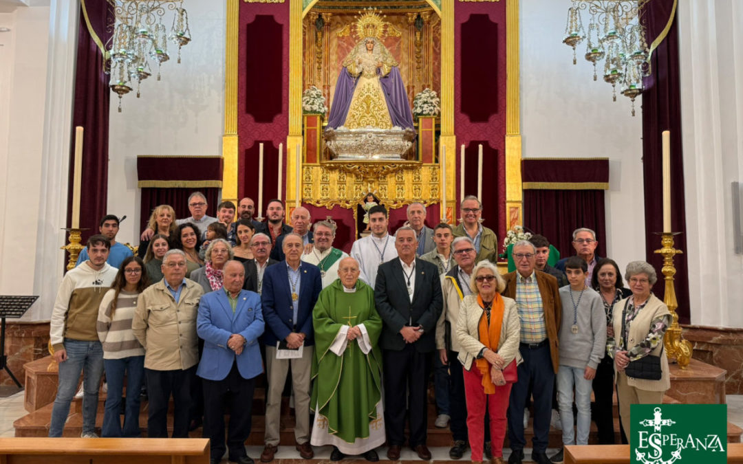 PEREGRINACIÓN DE LA HERMANDAD DE LA LANZADA POR EL JUBILEO