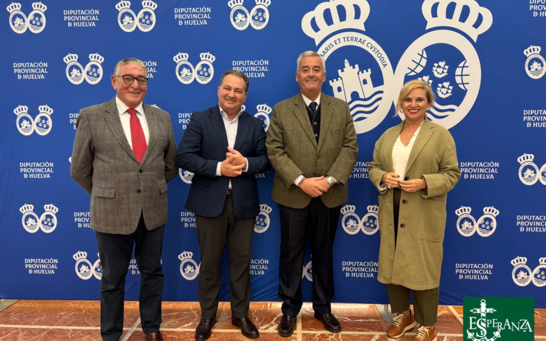 REUNIÓN CON EL PRESIDENTE DE DIPUTACIÓN Y AL ÁREA DE CULTURA DE CARA AL XXV ANIVERSARIO DE LA CORONACIÓN DE NUESTRA SEÑORA DE LA ESPERANZA