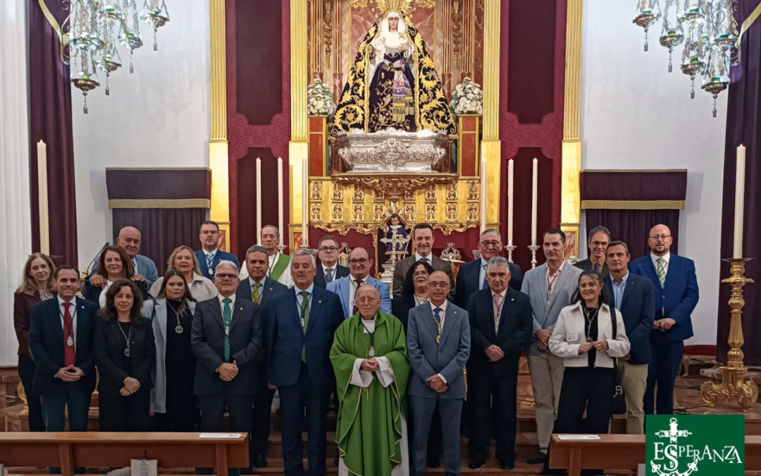 PEREGRINACIÓN DE LA HERMANAD DEL CRISTO DEL PERDÓN DE LA PALMA DEL CONDADO POR EL JUBILEO